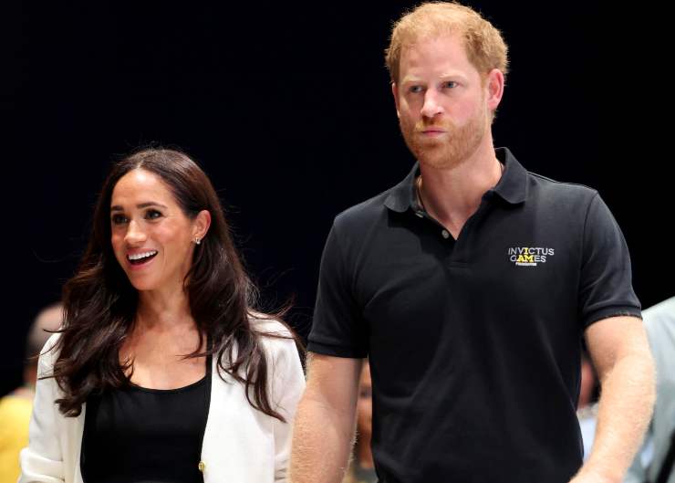 Harry agitato per Meghan